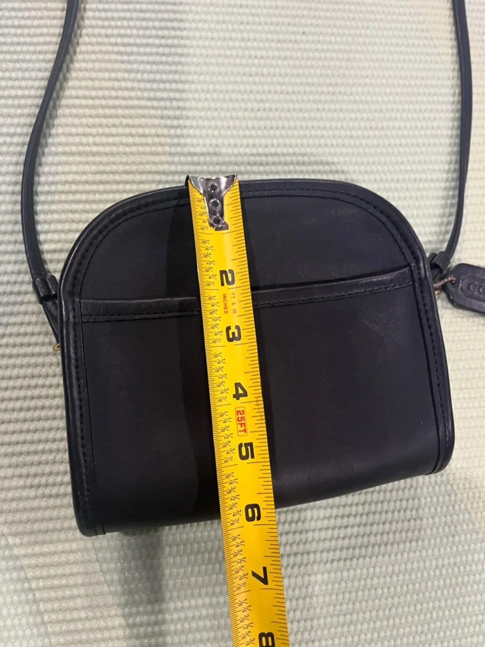 Coach Black Leather Crossbody Bag NoJ7C9017